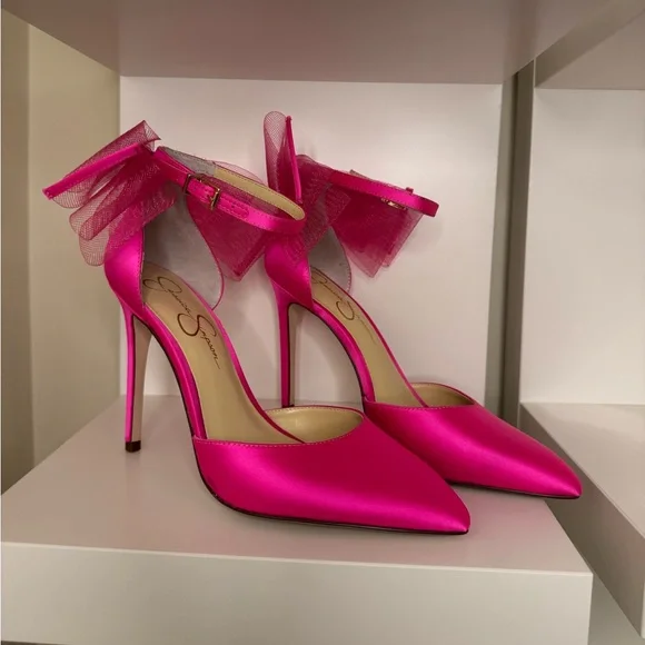 Jessica Simpson, Phindies Pump in Valley Pink, Size 9 - Picture 4 of 10